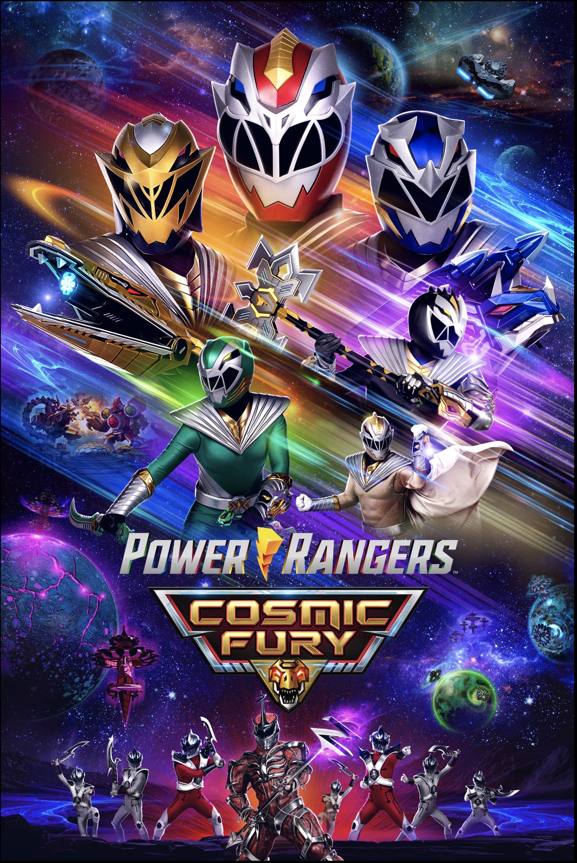 Power Rangers Cosmic Fury - Netflix 