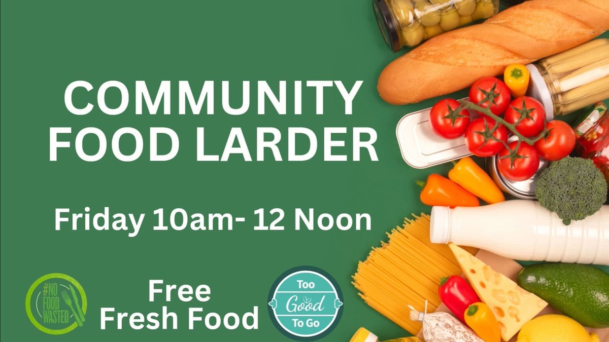 The Community Larder it will be open again from 10:00-Noon tomrrow @ Alness BC. Pop along and get some fresh produce. The kettle will be on for a cuppa, all welcome !  

#reducefoodwaste #alness #servingthecommunity #baptistchurch #community #CommunityLarder