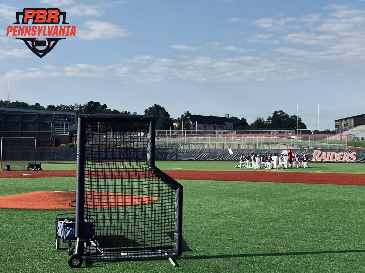 PrepBaseballPA's tweet photo. 𝓜𝓲𝓭-𝓟𝓮𝓷𝓷 𝓢𝓬𝓸𝓾𝓽 𝓓𝓪𝔂
Our staff is set to undergo the first ever #MidPennSD at beautifully turfed @SHIPUBaseball.
30+ prospects look to improve their metrics via @TrackManBB, @GetWithSwift, & @Blast_Bsbl.
#BeSeen https://t.co/IsfyrRcaDk