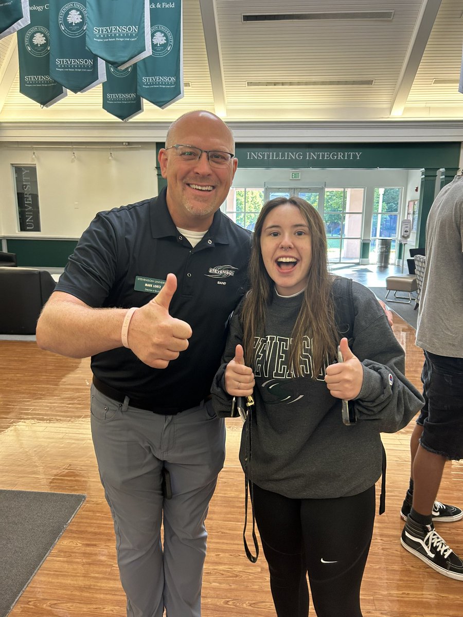 Today is FINALLY the day!! We are so excited to welcome our Rookies to campus for our first day of Band Camp! Our section leaders are here at Ratcliffe ready to welcome our new members. We can’t wait to get started! #bandcamp #stevensonuniversity #stevensonuniversitymarchingband