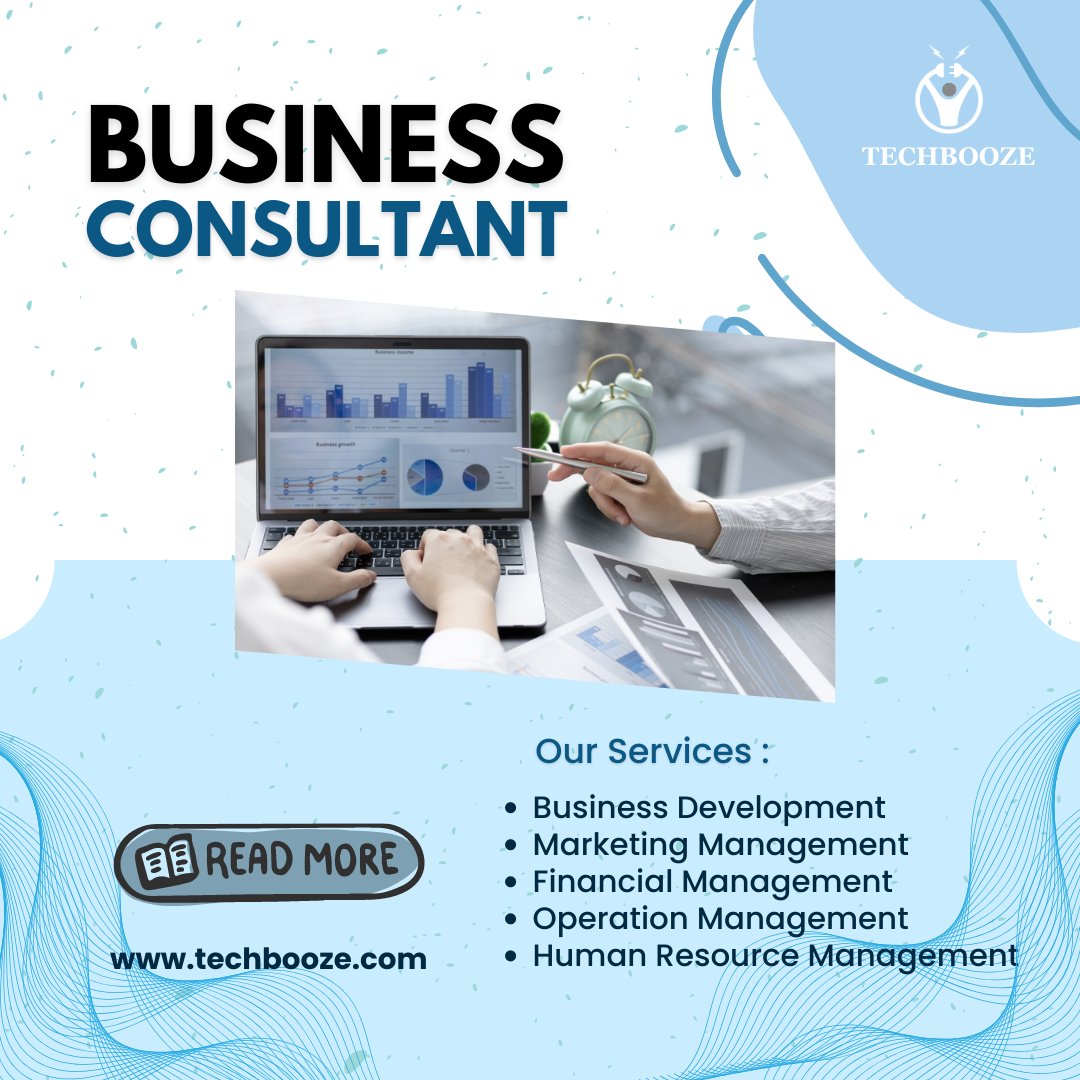 TechboozeGroup's tweet photo. Consultants undertake projects, analyze situations, and provide expert advice to address various needs. They collect data, develop strategies, propose solutions, and offer guidance to clients in their fields of expertise.🤝

Techbooze Consultancy Services

Call on our toll-free number
1800-572-0302

Follow for more!
@TechboozeGroup