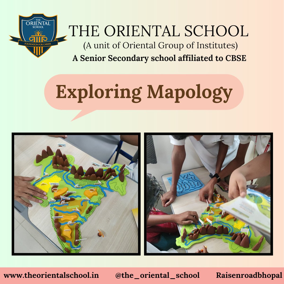 The Oriental School, Bhopal tweet media
