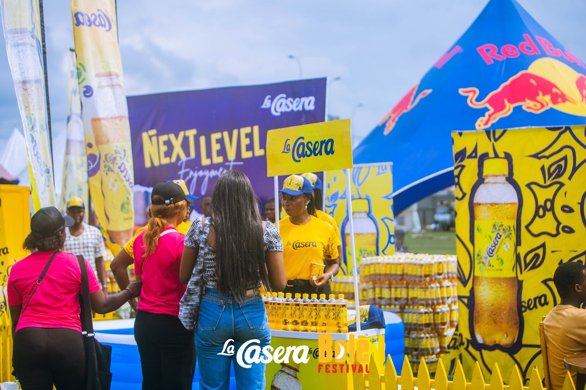 LaCasera_NG's tweet photo. A beautiful array of zest and vibes. Nothing beats LaCasera goodness! Sneak pics from the just concluded Bole Festival 2023.
#NextLevelEnjoyment #MakeNextHappen #bolefestival #LacaseraXBoleFest23 https://t.co/aLqxhj5wXY