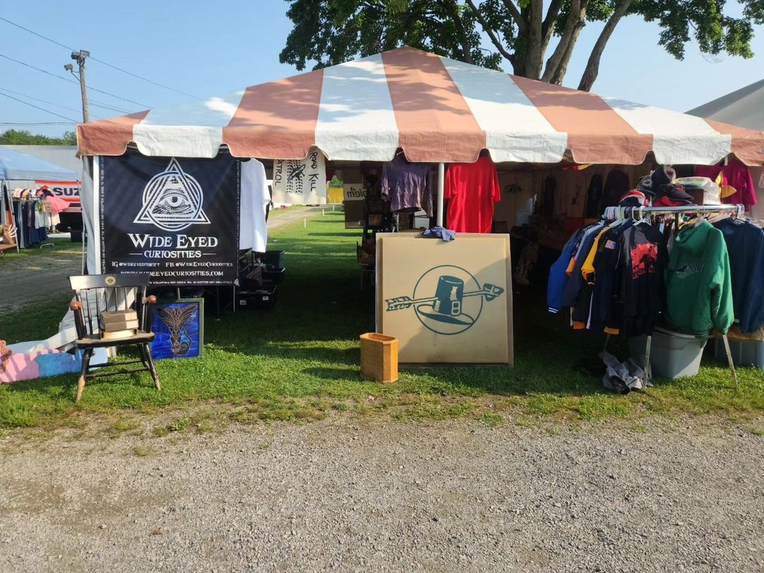 2023 Sponsor and Vendor: Owned and operated by two best friends who would set out on ghost hunts and ravage through yard sales, Wide Eyed Curiosities are collectors and sellers of the weird and forgotten, and a home to the odd and lost.
#rpmfest2023