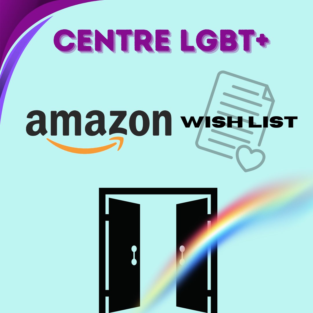 As we move towards opening Centre County's first LGBT+ Center in downtown State College, we are looking for help in obtaining some supplies needed. If you would like to donate, you can find our wish list here: amzn.to/3PIuVRS