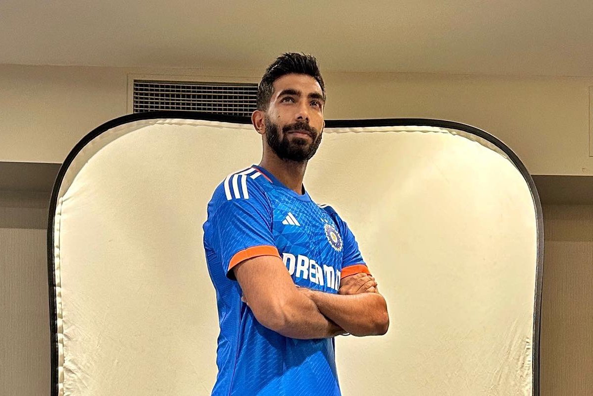 ICC's tweet photo. The wait is almost over ⌛️

📸 @Jaspritbumrah93 | #IREvIND https://t.co/XHMvvq6X2m