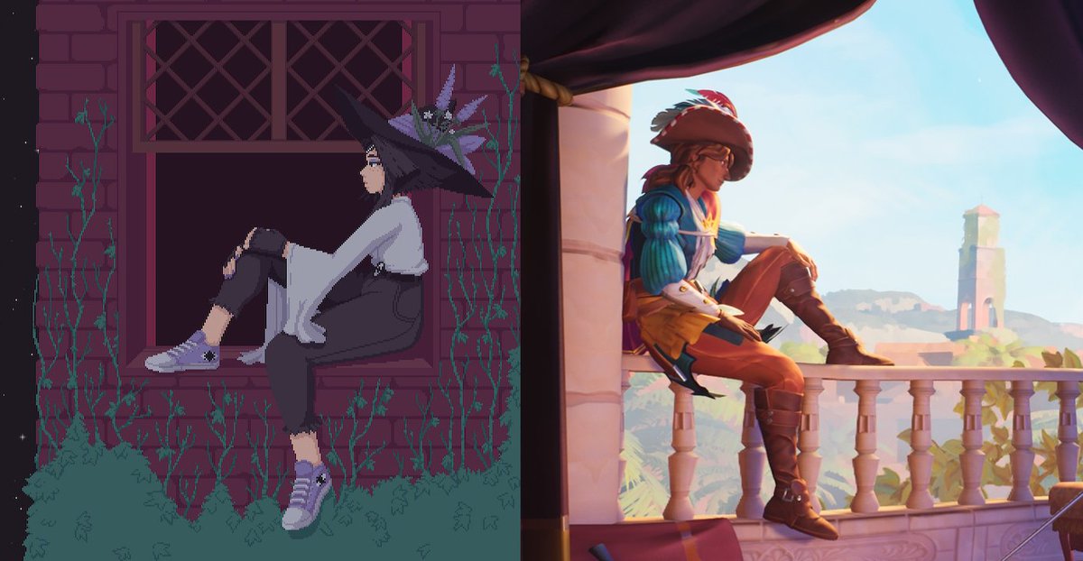 FireplaceGames's tweet photo. Congrats to @Deconstructeam who launched their new game yesterday just like us! 🧙‍♀️
Someone noticed this amazing coincidence between our 2 title screens! 🤯
For sure those two could have been roommates 😇 https://t.co/dvme4ytmiM