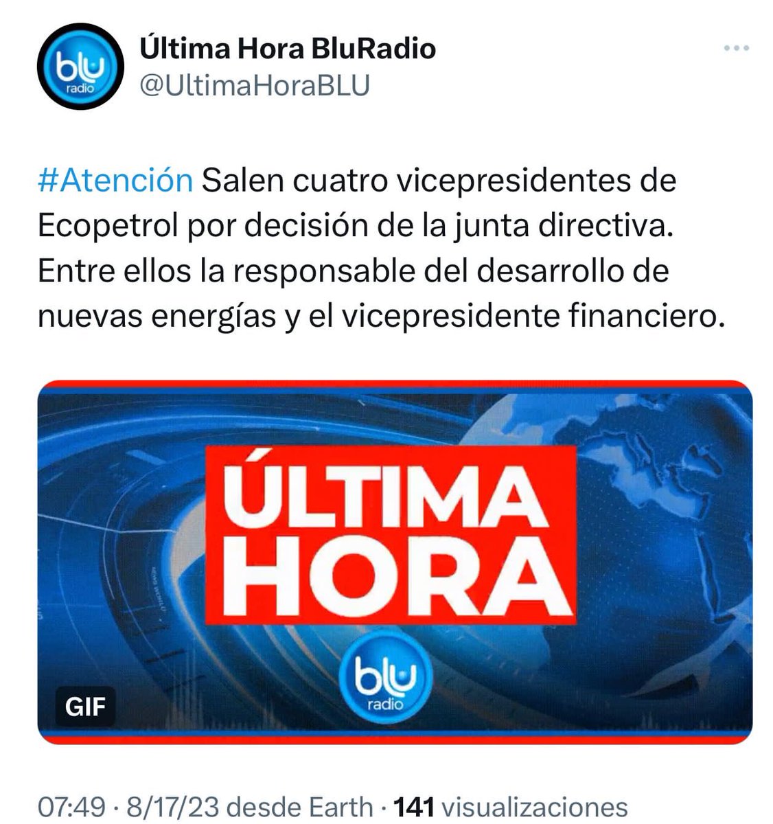 PalomaValenciaL's tweet photo. ¿Se acuerdan cuando el chavismo acabó con PDVSA, sacando la capacidad técnica?
¿Recuerdan lo que hizo Quintero con EPM, acabó con el gobierno corporativo y lesionó el grado de inversión de la deuda de la empresa?

No contentos con eso ahora: https://t.co/ozrzpp9JzX