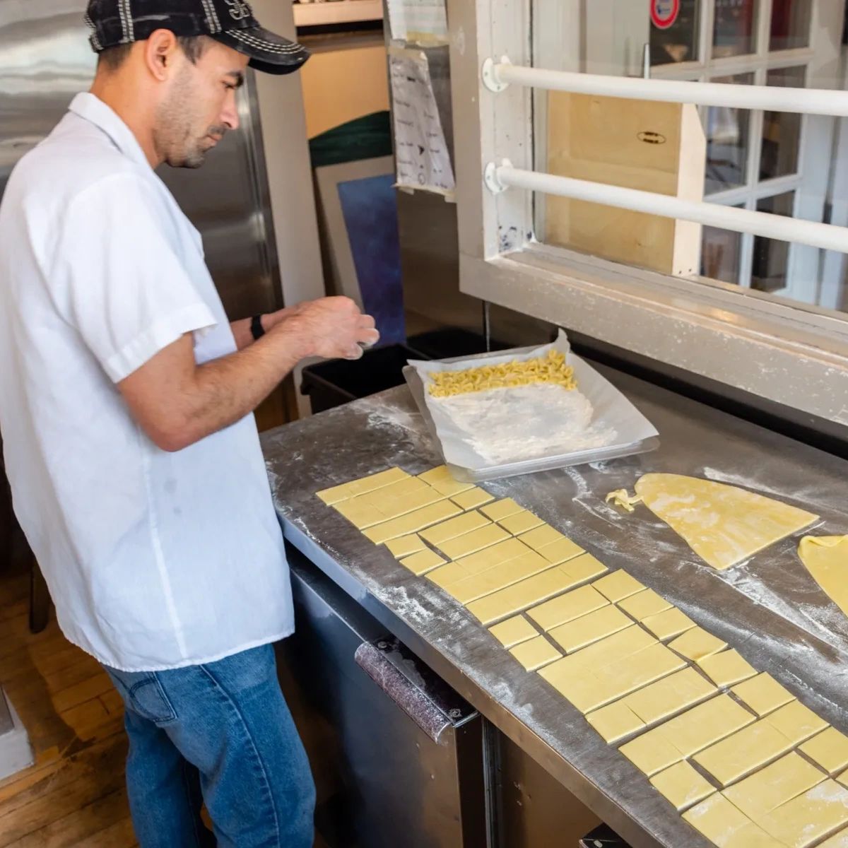 Looking to enhance your dining experience at Trattoria Appia? Don't miss out on our homemade pasta dishes! Our talented chefs create fresh pasta on-site, ensuring the highest quality and authentic taste. 🍝 #homemadepasta