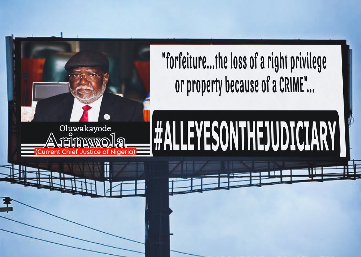 ChuksEricE's tweet photo. ALL EYES ON THE JUDICIARY
THE WORLD IS WATCHING 📌 https://t.co/lPjF0C0GMr