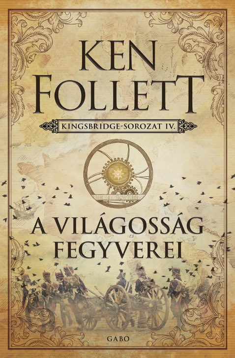 KMFollett's tweet photo. The beautiful Hungarian cover for #TheArmourOfLight.
 
It will be released on September 26th. https://t.co/8CLdDe4Fwo