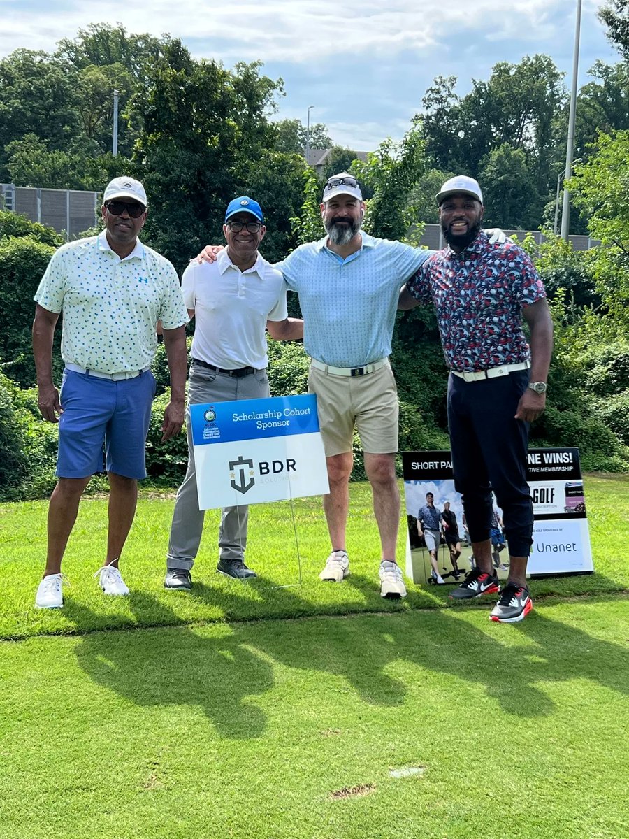 BDRSolutions's tweet photo. Generosity goes a long way and the #NVSBC continues to go the extra mile. Their annual charity golf tournament exemplifies humanitarianism by assisting nonprofit organizations like the #NVSBCEF. Here's a snapshot of Todd Hunter Marcus Johnson Peter O’Rourke and Bob Rowe. #Impact https://t.co/10e4M21Io1