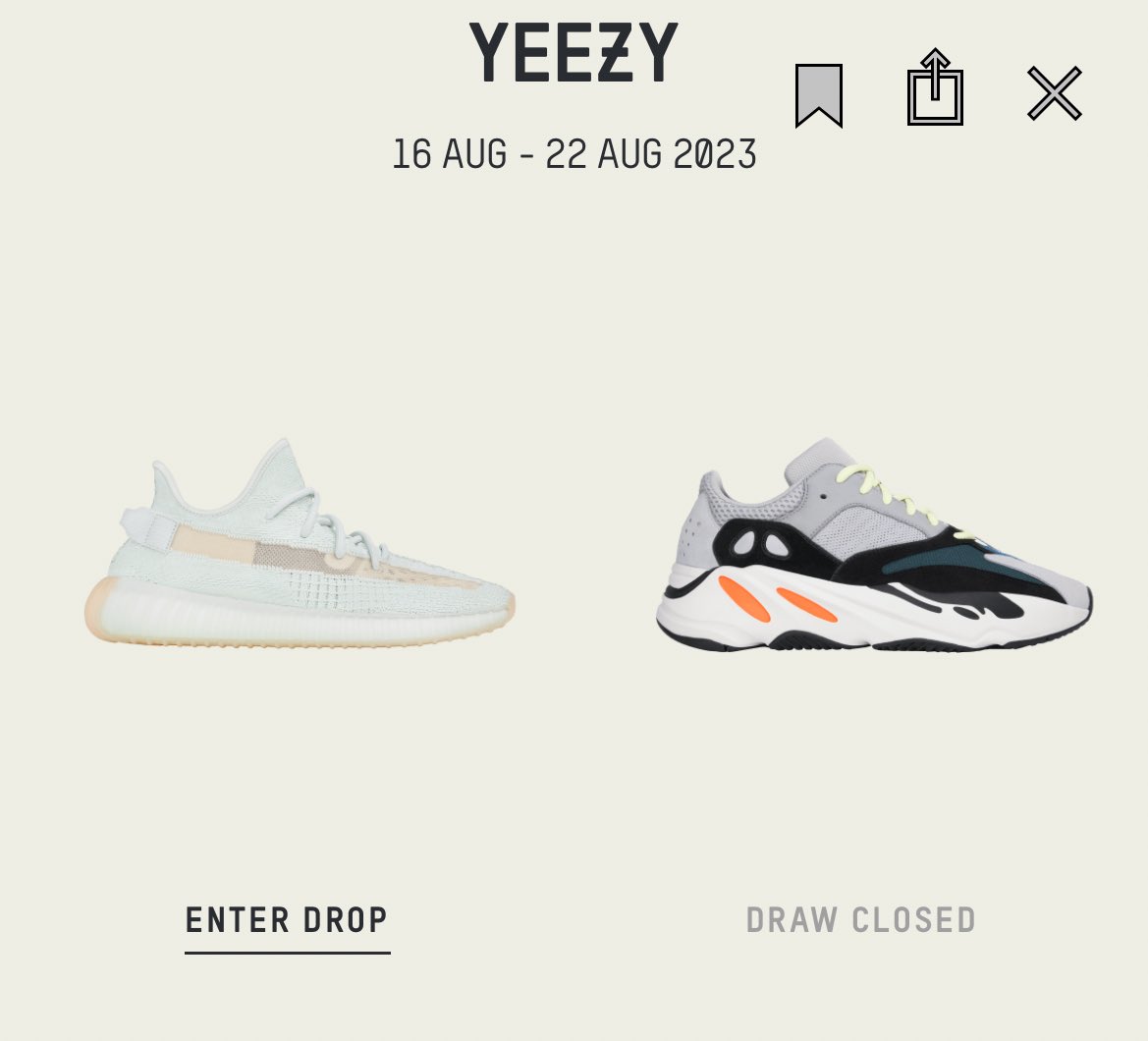 k_heyrab's tweet image. How is the draw for #yeezy  #waverunners only for 10mins 😫