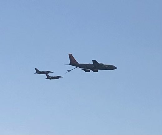 Thanks to our NJANG fighter and tanker groups for protecting New Jersey airspace 108th and 177th and making us proud in the Atlantic City Air Show