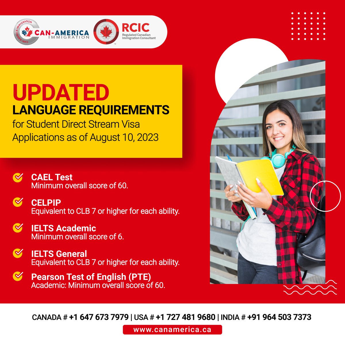 immigraiton's tweet image. Student Direct Stream (SDS) is a streamlined process for international students to obtain a study permit.

Want to learn more about its eligibility requirements? canamericaimmigration.com/news/what-is-s… 

#SDS #StudyPermit #FasterProcessing #StudentDirectStream #StudyAbroad #PRinCanada