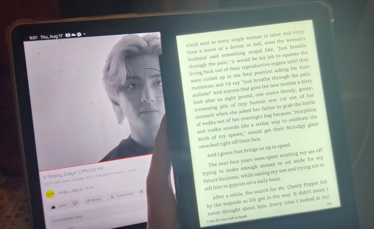 MissBadSpeller's tweet photo. Best night. Keep Streaming💪
 
LAYOVER TAKEOVER 
#V_Layoꪜer
LAYOVER is Coming
Love Me Again
Rainy Days
#BTSV #KTH1 https://t.co/TrieIeOlte