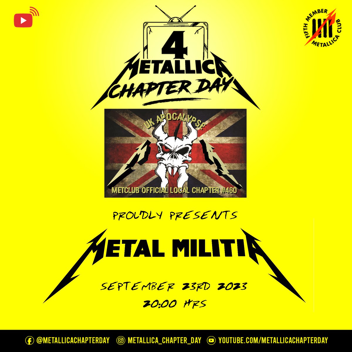Coming soon to a screen near you... <a href="/Metallica/">Metallica</a> 
#Metallica #metalmilitia #metuk460