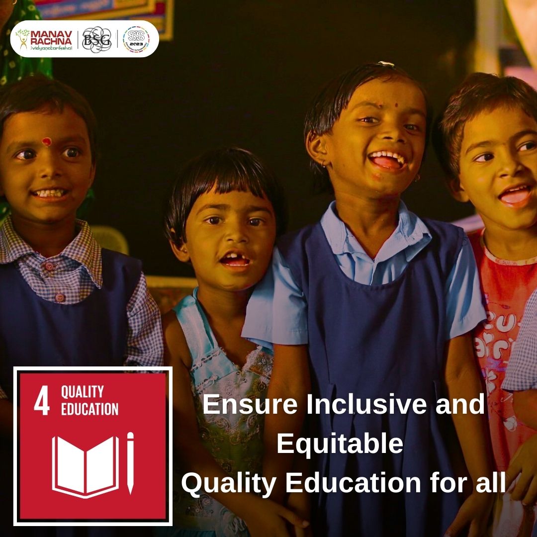 Stay connected for an illuminating voyage as we delve into the precise targets of SDG 4 - Quality Education, and closely examine their alignment with India's context.  Learn more schoolathononsustainability.com. #BharatSokaGakkai #ManavRachna #SchoolathonOnSustainability #Sustainability