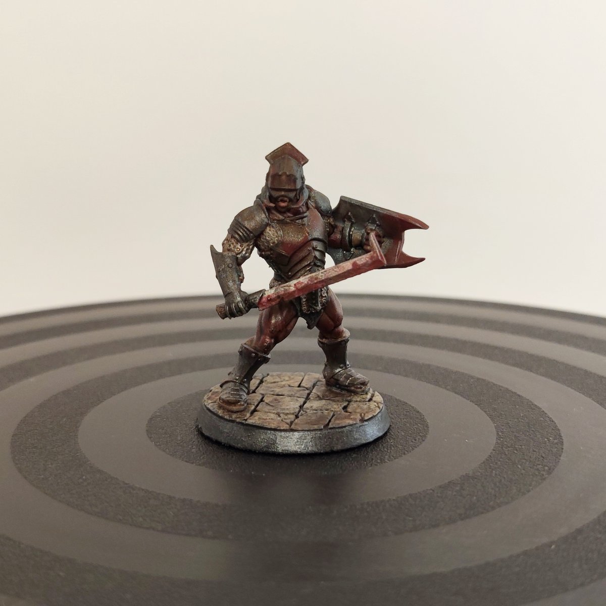 edcolangeli's tweet photo. Resin mini of an #Urukhai from #thelordoftherings painted by me for @riccstop.

This is my favorite one so far!  

#miniaturepainting #miniatures #painting #LOTR #uruk #monsters #fantasy #RoP #Tolkien #LordOfTheRings #hobbit https://t.co/pbM891G2Ep
