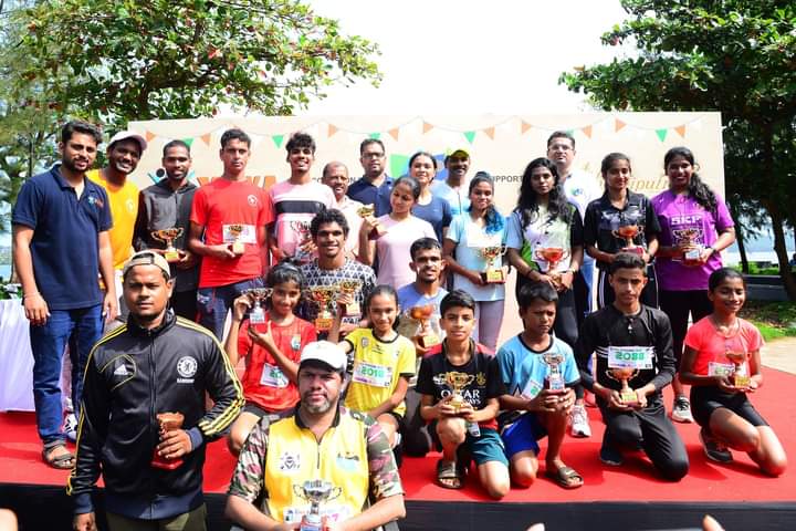 nagvekarvishant's tweet photo. Astonishing win by Sripad Pai Bir (Gold), @PatrickDSo78747 (Silver) and Prakash Kundaikar (Bronze) in #PersionsWithDisabilities Category at #FreedomRun2023 #CampalPanaji held on 13th August 2023 @discommgoa https://t.co/3j8yqY8GI5