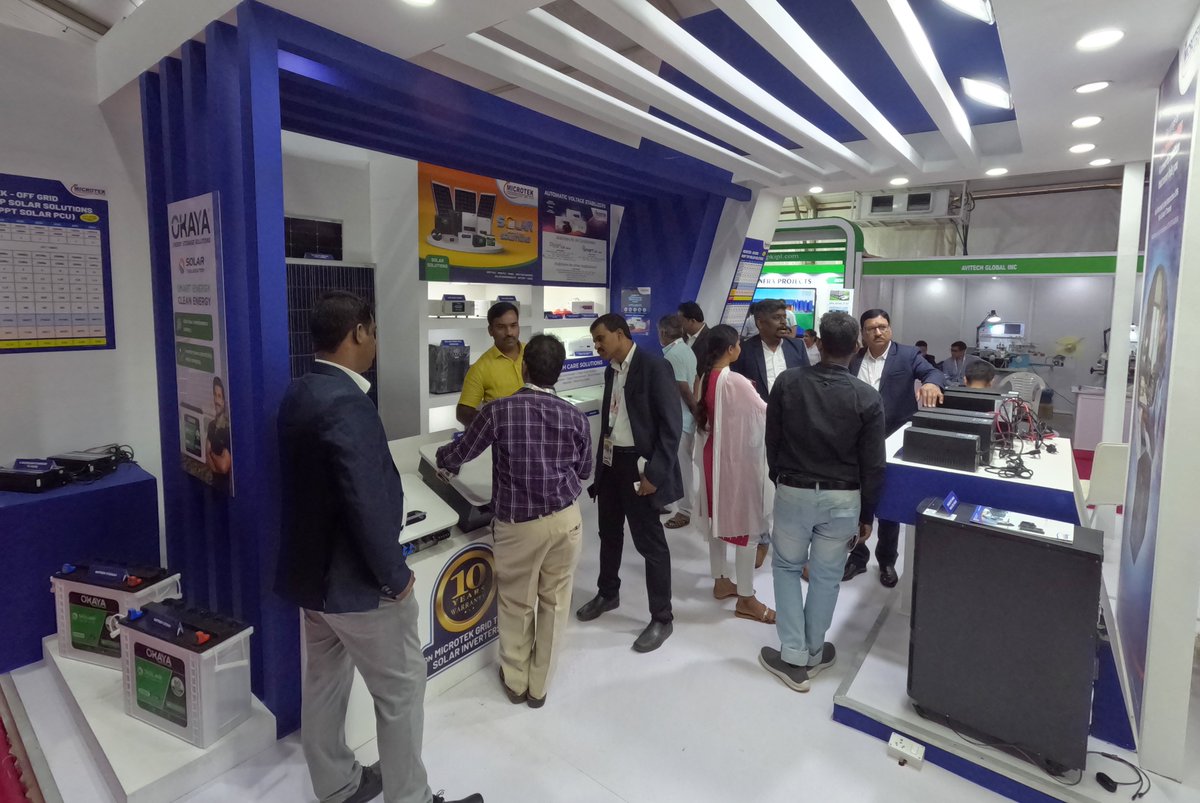 MicrotekOfcl's tweet photo. Microtek extends heartfelt gratitude to all the esteemed visitors who graced our stall at the Knit Show,Tirupur. Your presence enriched our experience & contributed to the success of the event. We look forward to continuing our innovative journey together.
#Microtek #Knitshow https://t.co/jVT5f9Ac7h