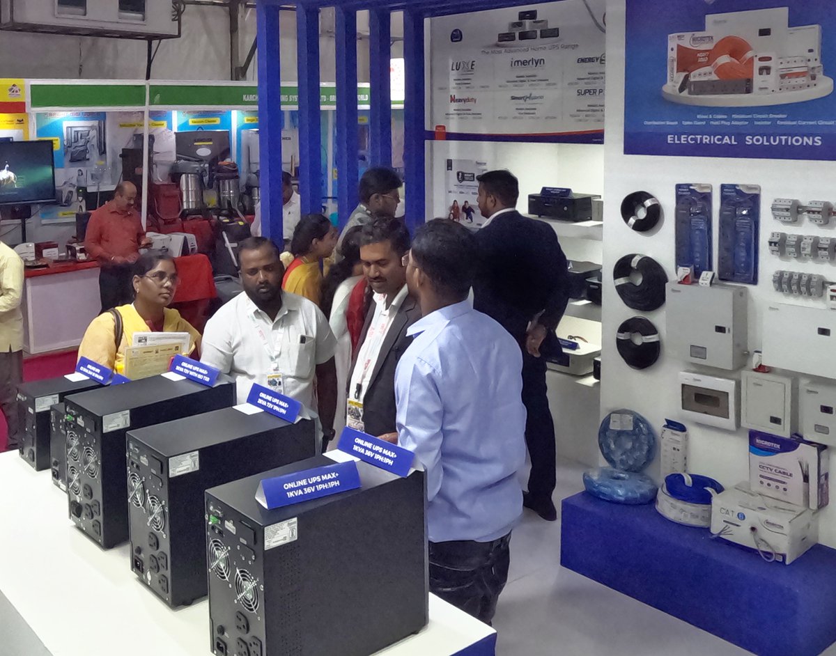 MicrotekOfcl's tweet photo. Microtek extends heartfelt gratitude to all the esteemed visitors who graced our stall at the Knit Show,Tirupur. Your presence enriched our experience & contributed to the success of the event. We look forward to continuing our innovative journey together.
#Microtek #Knitshow https://t.co/jVT5f9Ac7h