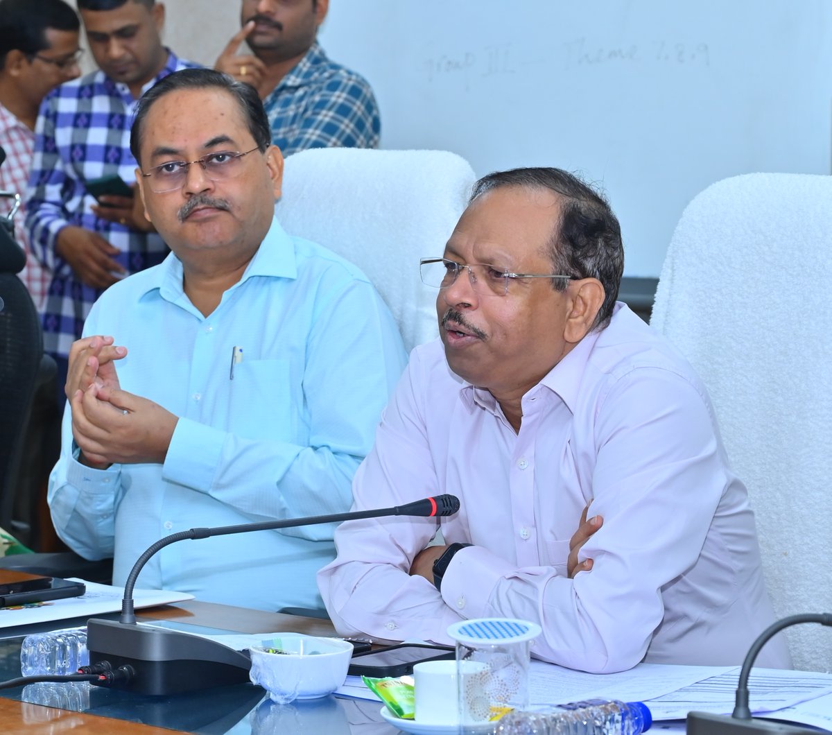 sird_pr_odisha's tweet photo. The Trg. on Leadership Module under ABP has been inaugurated at #SIRDPR by #Chief Secretary, #Govt of Odisha on 17th Aug 2023 with 108 participants from 9 Blocks. CS stressed upon #Collaboration, #Convergence, #Competition along with #wholeofGovtwholeofsocietyapproaches https://t.co/lOstuD0qKl