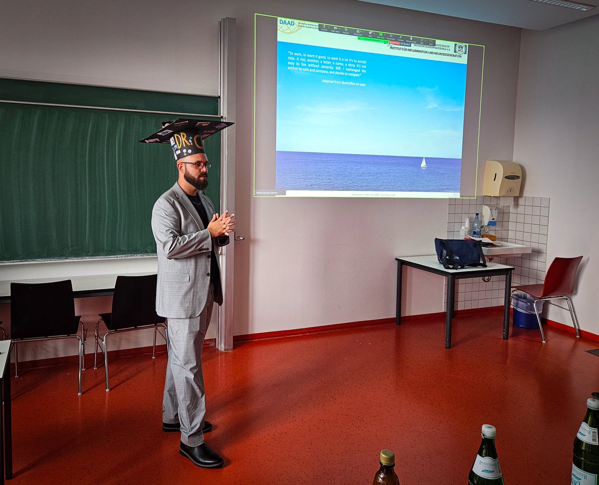 Johannes Steffen (@_johs_) on Twitter photo Very proud of my college <a href="/CaioFiguei/">Caio Figueiredo, PhD 🏳️🌈</a> after his outstanding PhD defence. Congrats, well deserved. Very proud of my college <a href="/CaioFiguei/">Caio Figueiredo, PhD 🏳️🌈</a> after his outstanding PhD defence. Congrats, well deserved.
