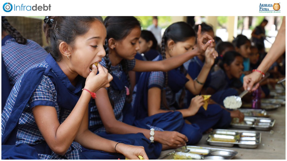 AkshayaPatra's tweet image. It was an enriching encounter when our CEO, Mr. Shridhar Venkat, met the leadership team of India&apos;s #Infradebt. In their persistent support to the Mid-Day Meal Program, they have helped Akshaya Patra nurture countless dreams.

Their considerable contributions during FY 22-23 have…