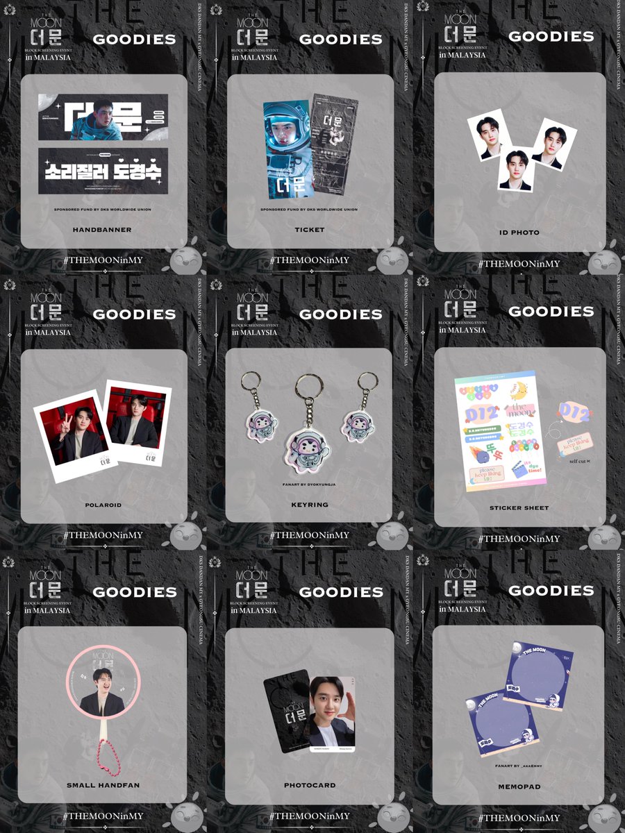 dkswithdandanie's tweet photo. [HELP RT] Stock Sale - GOODIES 🛍️

#THEMOONinMY

📣 <더 문> 𝐓𝐡𝐞 𝐌𝐨𝐨𝐧 -  𝑩𝒍𝒐𝒄𝒌 𝑺𝒄𝒓𝒆𝒆𝒏𝒊𝒏𝒈 𝑬𝒗𝒆𝒏𝒕 in MY 🌕🧑🏻‍🚀

💰 RM10/ per set
* price exclude postage
* LIMITED QUANTITY!

All fund collected will be used for DKS support! DM us if you interested to buy 😇

#엑소디오 #디오 #도경수 #DohKyungsoo #DO (D.O.) @weareoneEXO #ドギョンス #都敬秀 #더문 #TheMoon #선우