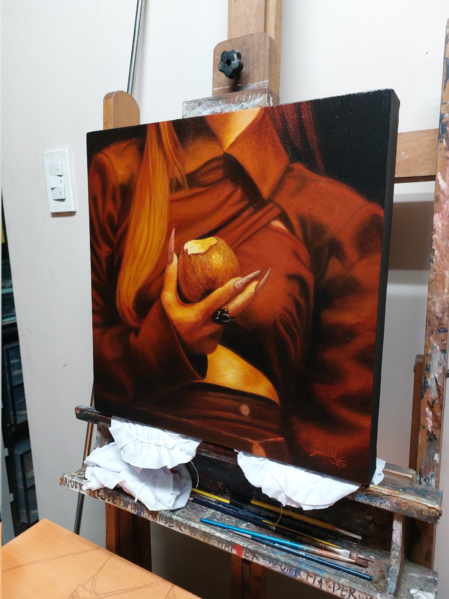 studioevang's tweet photo. Title: Made It Better Than You 
Medium: Oil on Canvas

#taeyeon #betterbabe https://t.co/Tln2VEkZ3R