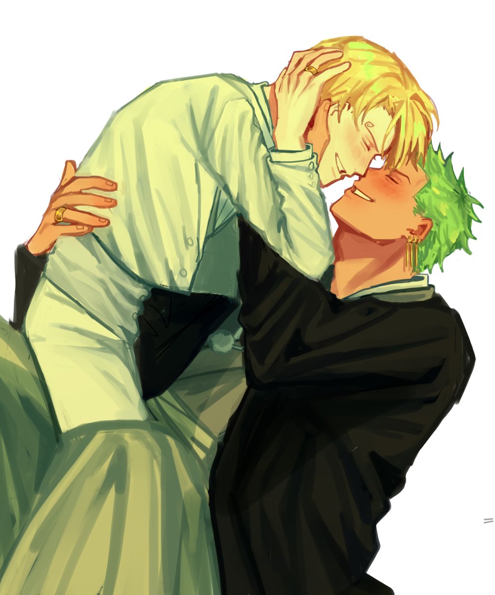my verdict? they're married 💍

#zosan #ゾロサン #onepiece