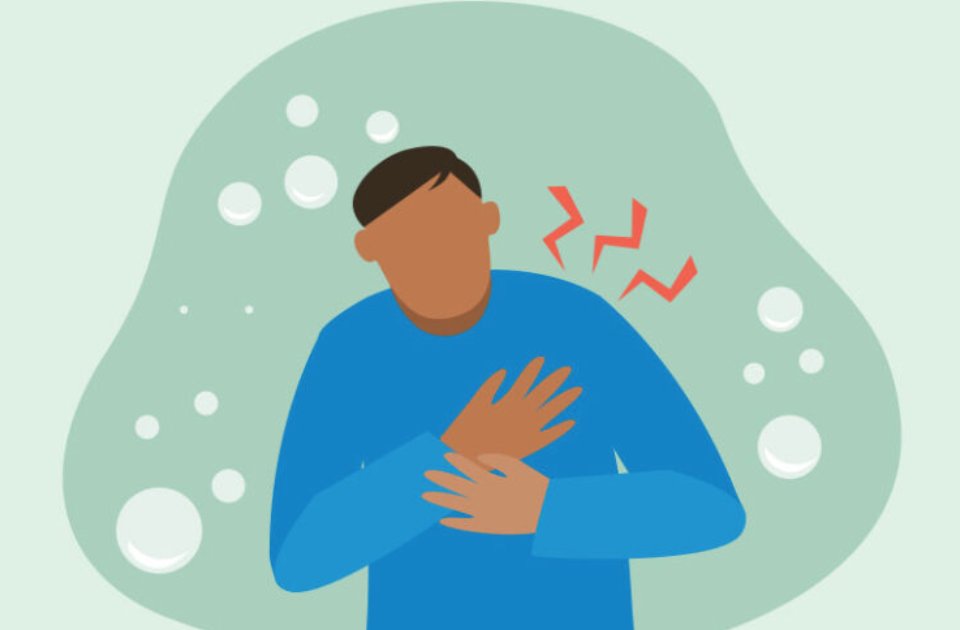 When #intestinal gas gets trapped in your chest, the pain can be intense. While #chestpain can signal a real emergency, there are ways to tell the difference between #gas and #heartattack symptoms — as well as options for finding relief. cle.clinic/440co79 #GPawareness