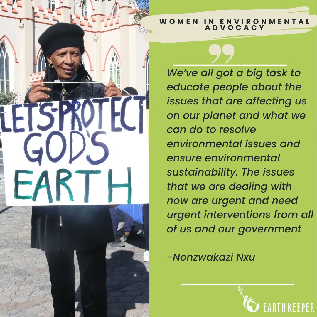 SAFCEI's tweet photo. In commemoration of Women’s Month, we celebrate women and the role they play in educating communities about environmental issues and working together in finding possible solutions to ensure environmental sustainability.
#EnergyPlan4All #Earthkeepers #NuclearFreeSA #WomensMonth https://t.co/bSlp1tIBrz