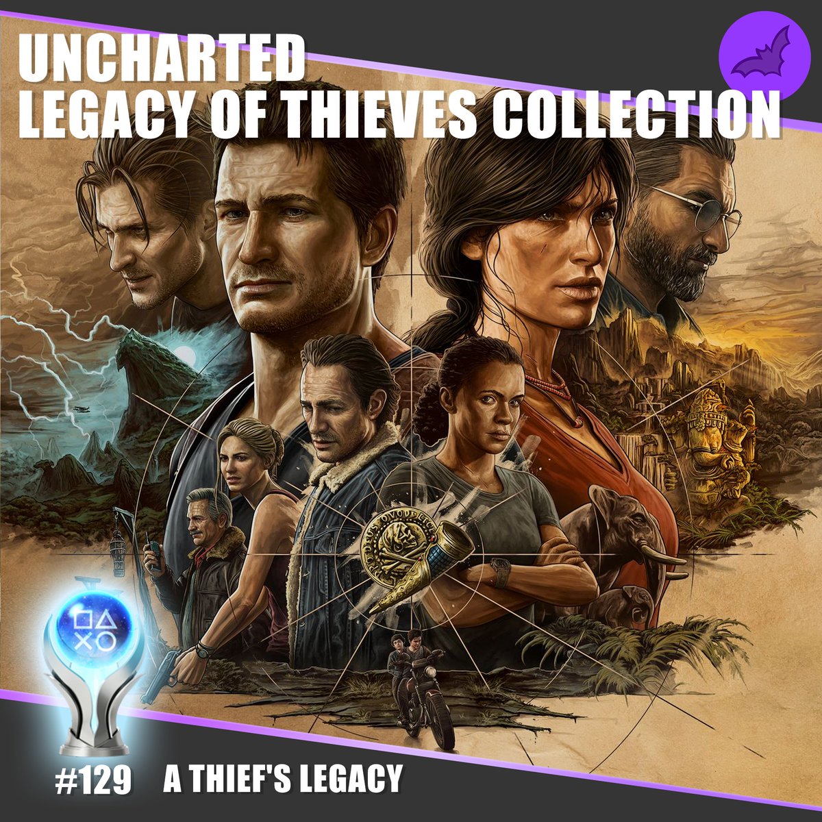 Furia898's tweet photo. Well, I wanted to go back to Uncharted and why not play the version that came out for PlayStation 5 and make one more platinum for the collection.

#Furia898 #Unchared #NaughtyDog #PlayStation #PS5 #PS4 #PlayStationTrophyHunter #PlayStationTrophy https://t.co/PbLfyYU2sN