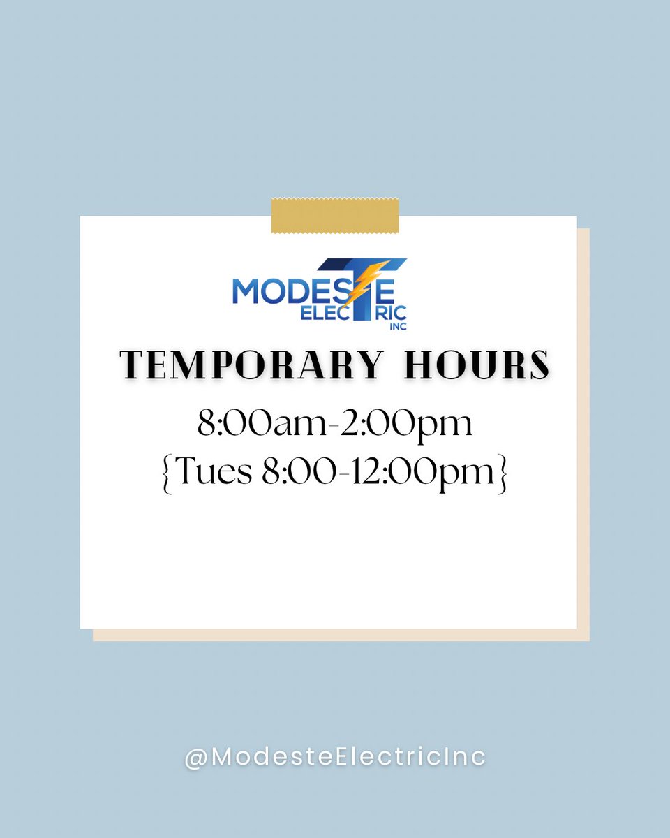 ModesteElectric's tweet image. #miamielectrician #electriciansmiami