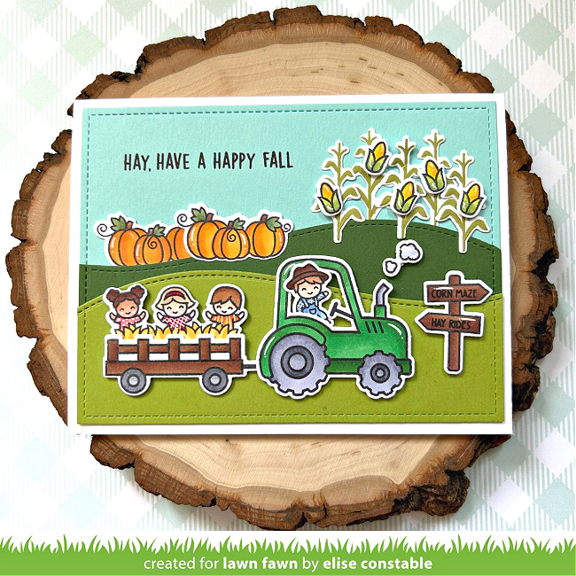 Hay There, Hayrides!  &amp; Hay There, Hayrides! Mice Add-On are our featured sets today! We are shining the spotlight on these new farm-inspired sets with Design Team inspiration and Intro Video. 

blog.lawnfawn.com/2023/08/lawn-f…