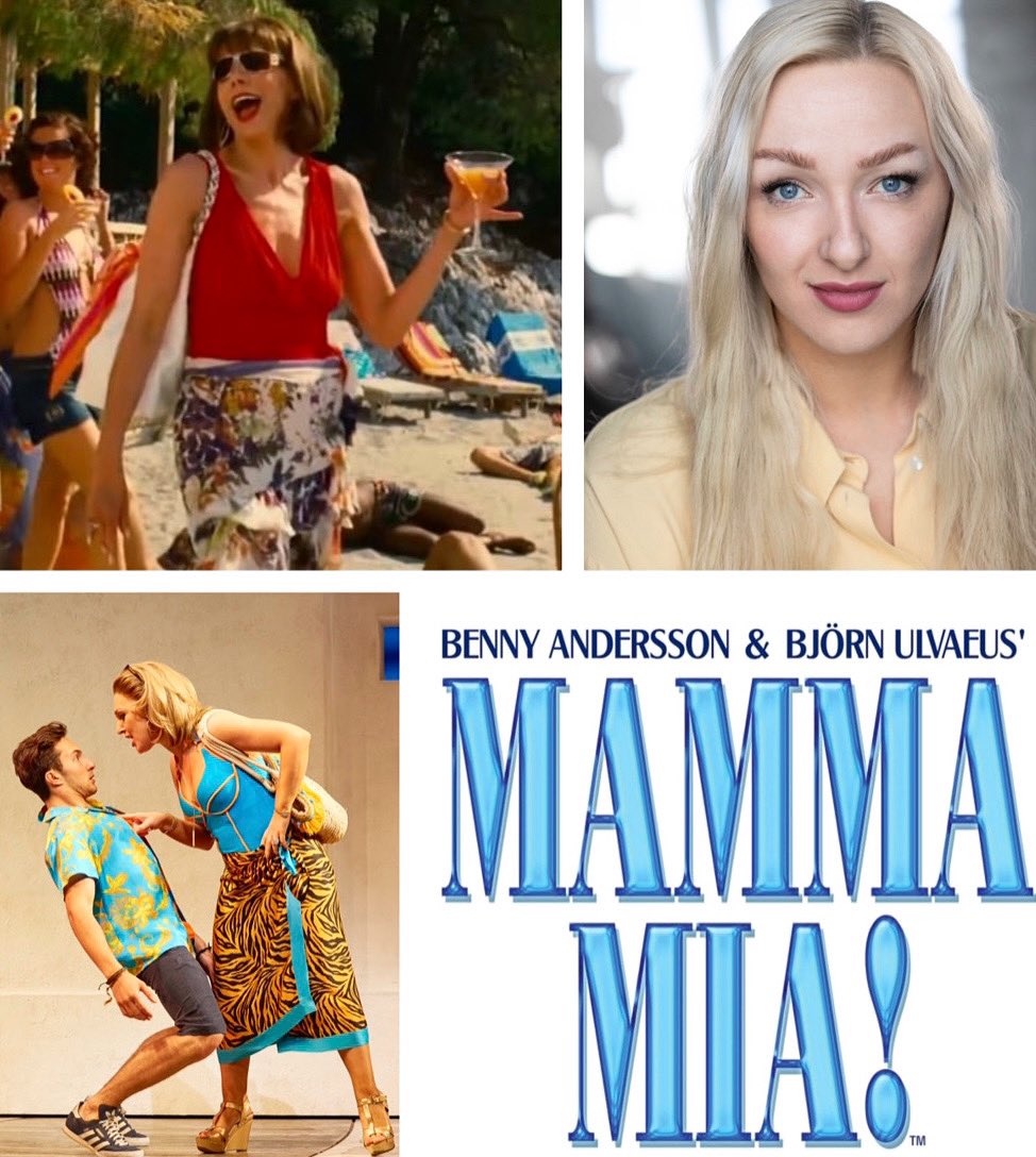 SO excited to be heading out to Miami next month to play the icon that is miss Tanya  in Mamma Mia for RCCL!🍸💃🏻🪩🇬🇷 Adding another strong-independent-woman-who-eats-men-alive to the CV 😂🎉 let’s gooooo!
