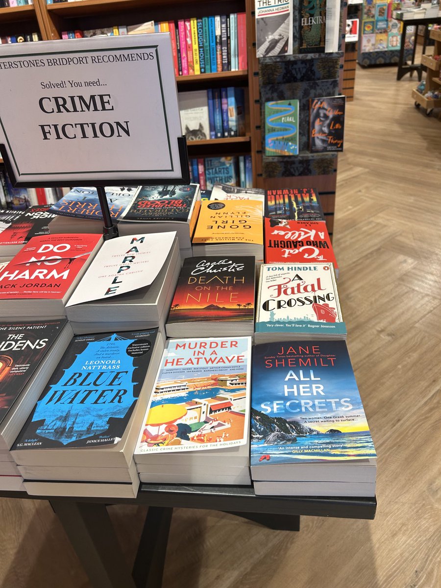 All Her Secrets keeping very good company in ⁦@bookshopbridprt⁩ and ⁦@WaterstonesBrid⁩