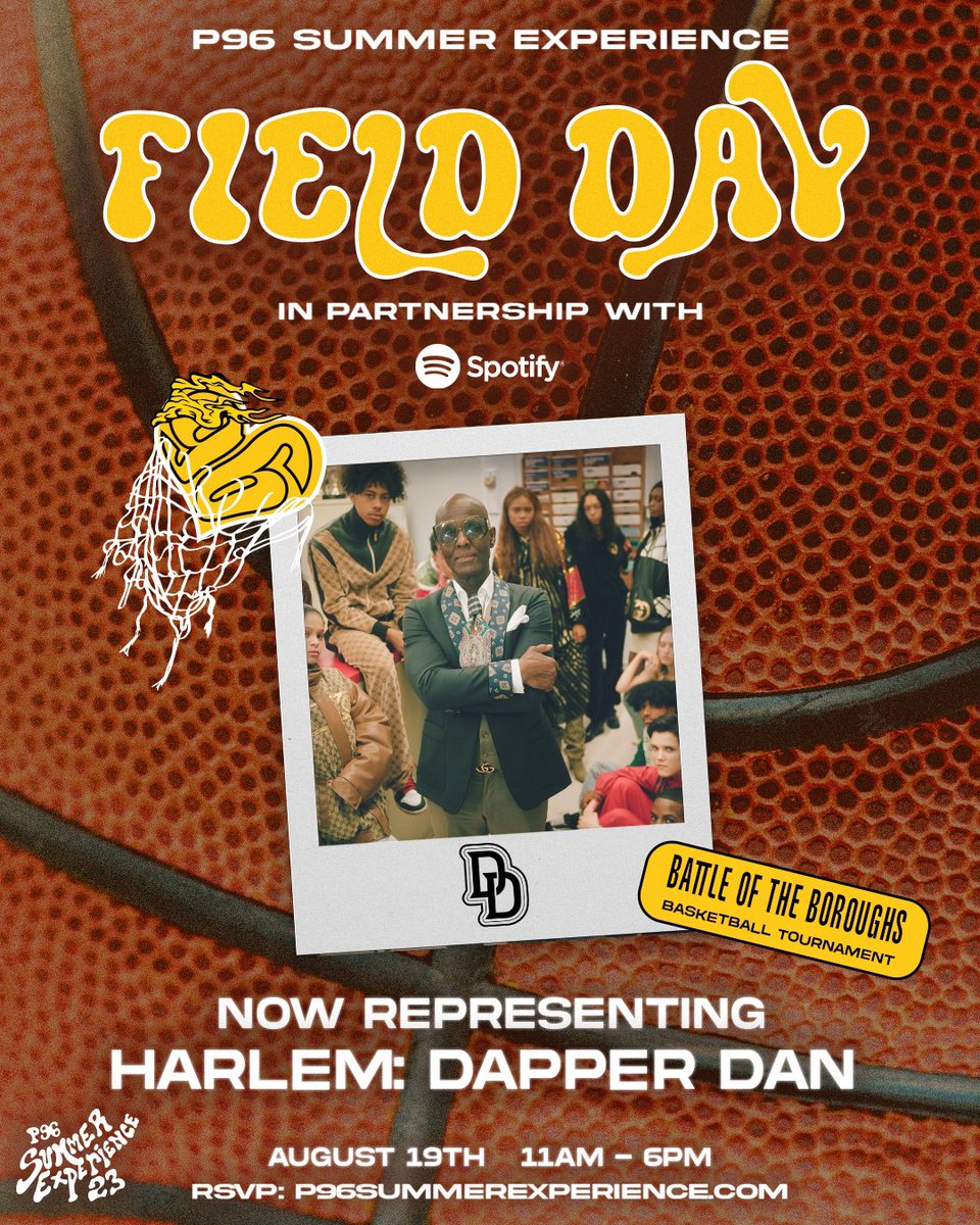 P96World's tweet photo. BROOKLYN @shoptier VS HARLEM @DapperDanHarlem 

MANHATTAN @spotify VS WESTCHESTER @VSNRYSOCIETY https://t.co/N1I6h5y0Xk