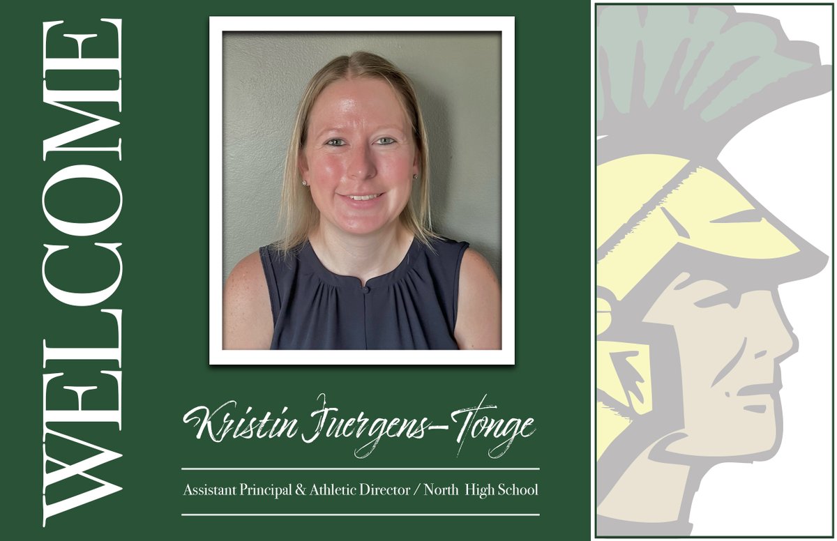 WillNorthHigh's tweet image. North welcomes our new Athletic Director/Assistant Principal Kristin Juergens-Tonge! She is a great addition to the North community!