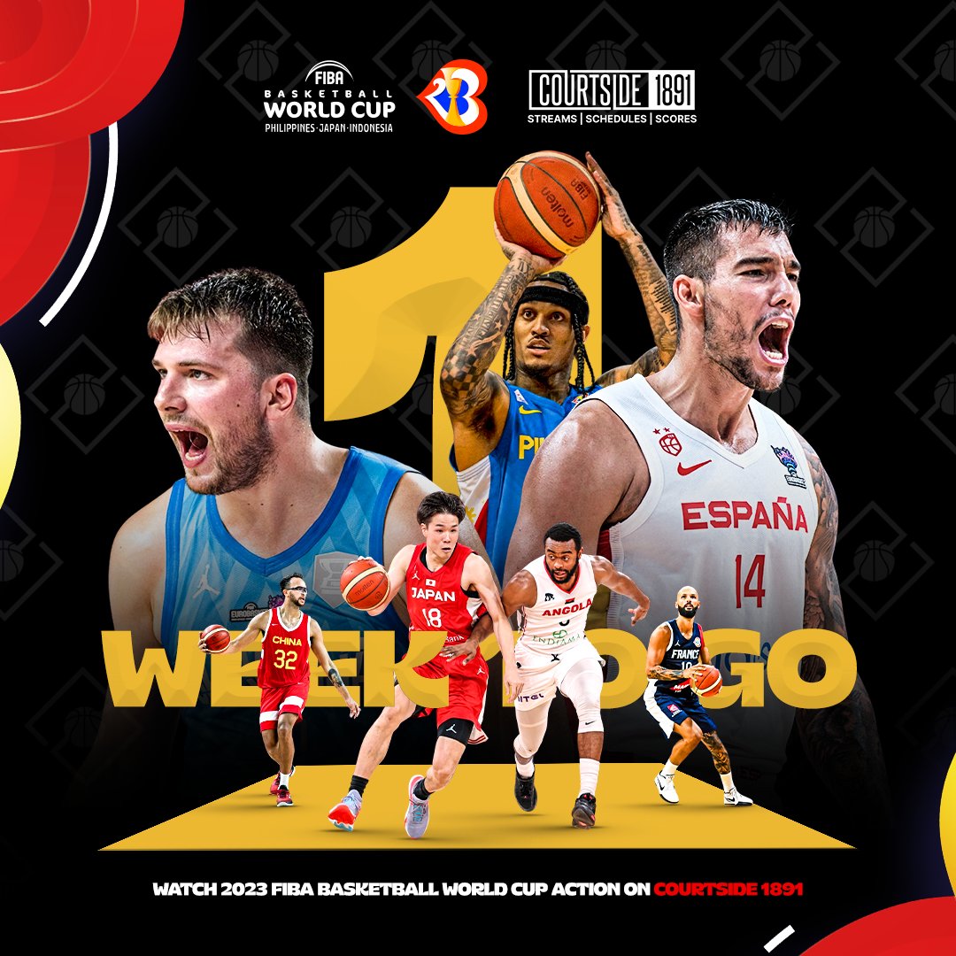 FIBA Basketball World Cup 2023 - Watch on Courtside 1891