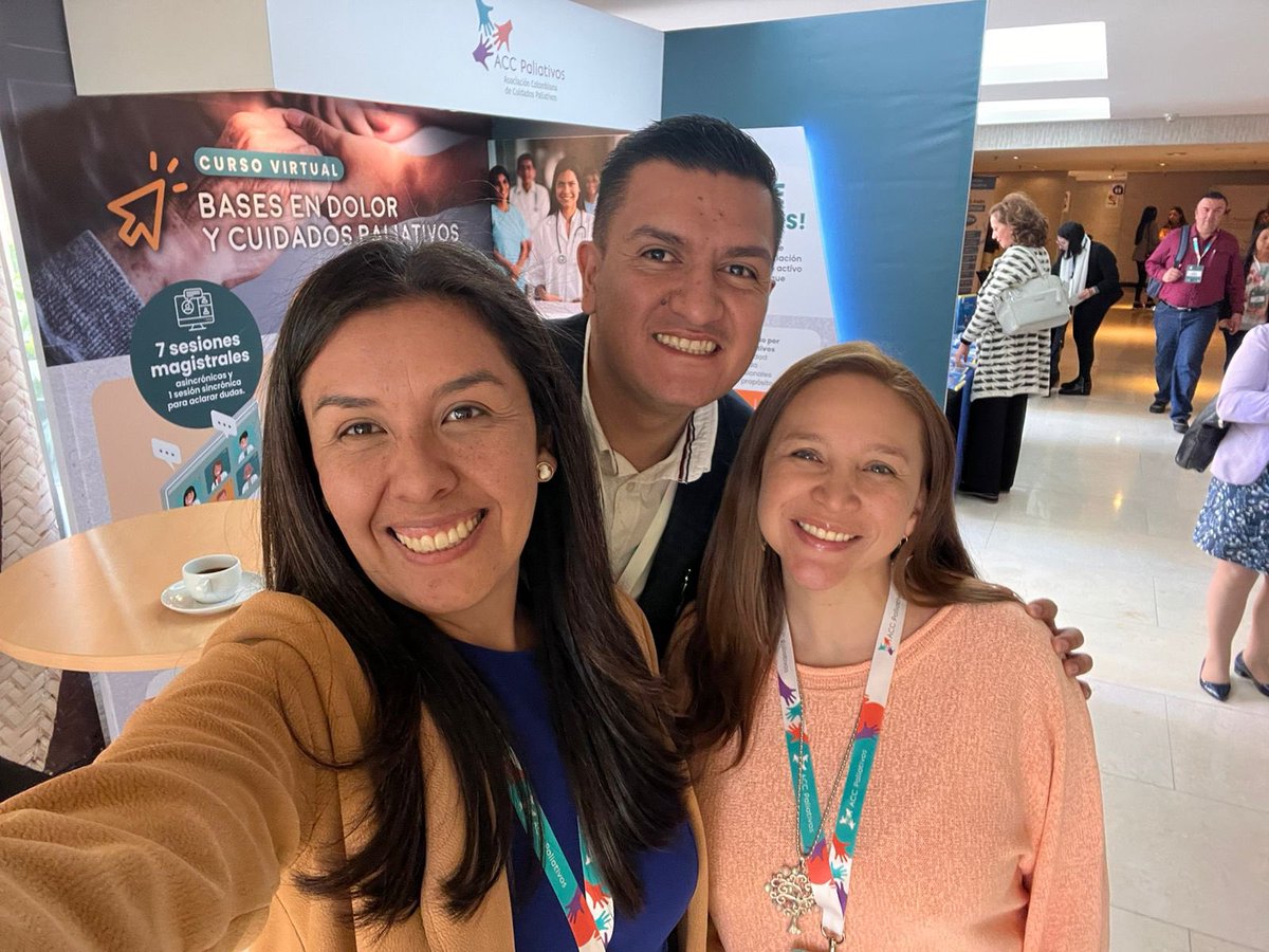Excited to be a part of the 2023 Colombian Palliative Care Congress, discussing crucial topics and sharing insights on improving advance díaseases. 🌼🏥 #PalliativeCare #ColombianCongress #EndOfLifeSupport