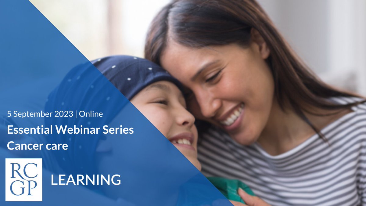 EWS | Cancer care
5 September 2023
This webinar features an oncology specialist and acute oncology viewpoint of cancer care and emergency presentations to Primary Care
tinyurl.com/4a8dtpw3