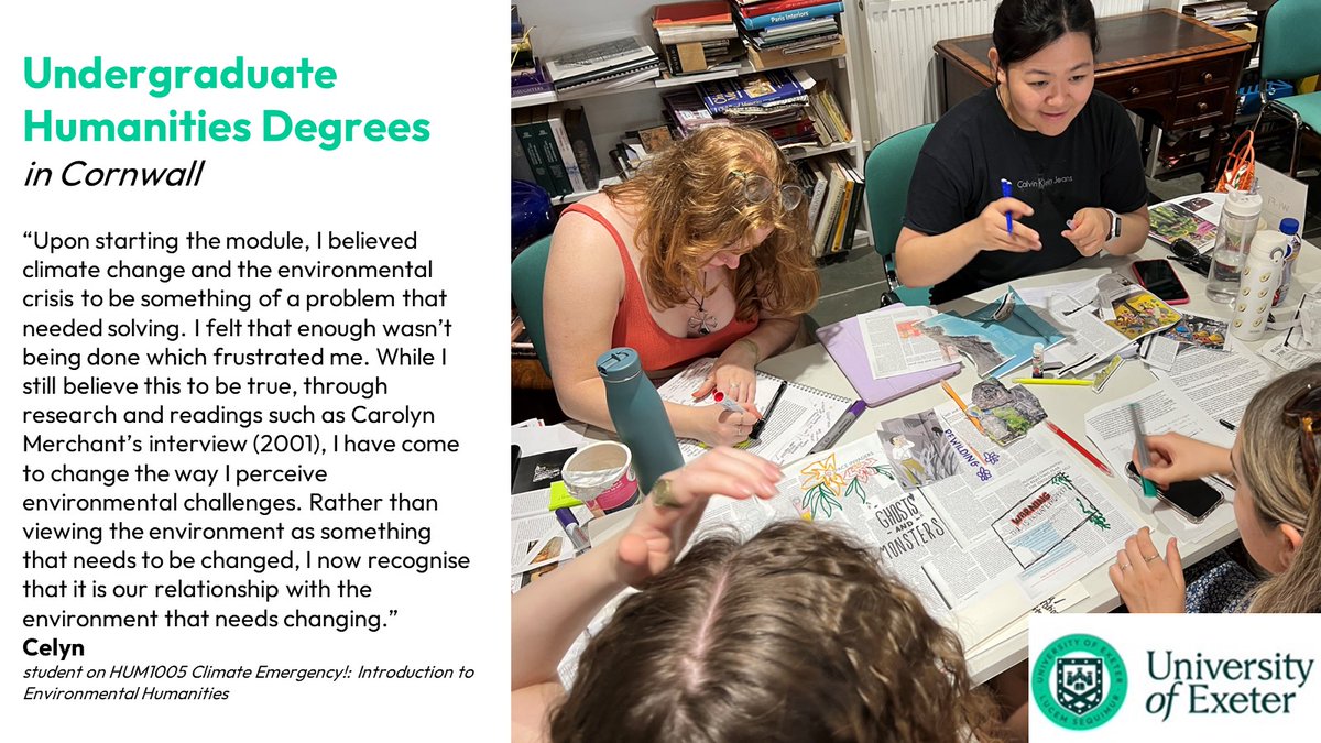 HaSSCornwall's tweet image. Some wonderful student feedback on our recent Climate Emergency fieldtrip for Humanities students. Find out more about our #History, #EnvironmentalHumanities, #Law, #Politics, and combined honours interdisciplinary undergraduate degrees in Cornwall here: exeter.ac.uk/departments/ha…