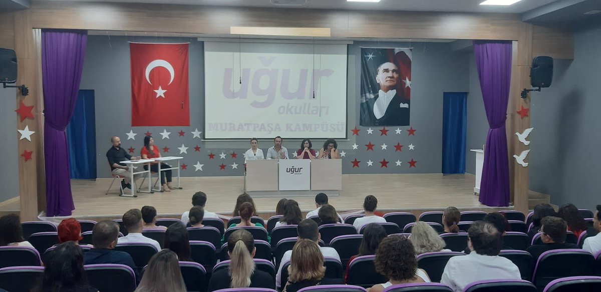 Sene Başı Öğretmenler Kurul Toplantımızı tüm öğretmenlerimizin katılımı ile gerçekleştirdik. #UğurluOlmak