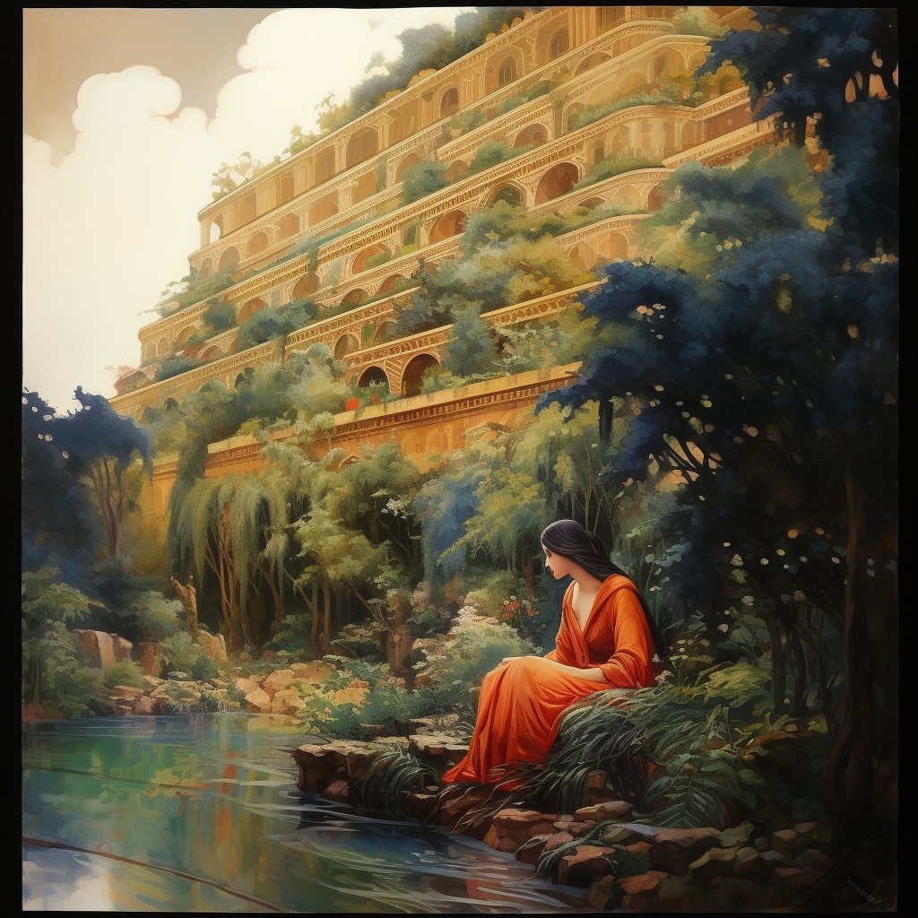 StillJamiee's tweet image. Babylon's Lost Oasis: The Enigma of the Hanging Gardens

Did one of the Seven Wonders of the Ancient World, the Hanging Gardens of Babylon, ever truly exist or is it a myth crafted by historians over the centuries?

City of Legends
Situated on the banks of the Euphrates River,…