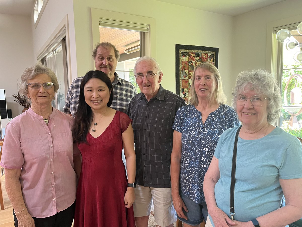23 years ago, coming to Brian Matthews lab, I realized not only what kind of scientist I want to be, more importantly, what kind of person I want to be. Back to Eugene to see Brian and Helen after saying farewell to them (in tears) on Dec 17, 2000. Mini reunion with Dale and Jean
