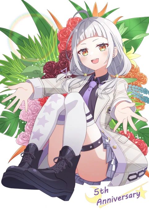 おめでとう!#シオンの書物 #紫咲シオン5周年記念 
