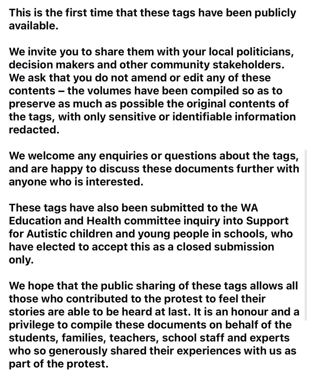 Please see attached statement from ACE WA and <a href="/PegWhole/">Square Peg Round Whole</a> regarding these important links below #waeducation 

VOLUME 1 Booklet

canva.com/design/DAFnHcE…

VOLUME 2 Booklet

canva.com/design/DAFnHR-…